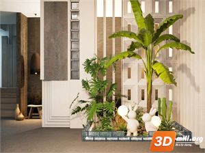 Mini Garden Skp Files 